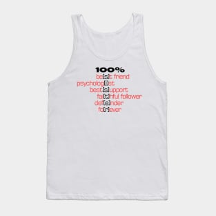 Sister qualities, best sister typographic print Tank Top